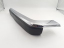 XJS REAR CORNER CHROME LEFT PASSENGER SIDE SECTION BUMPER WITH BLADE RUBBER