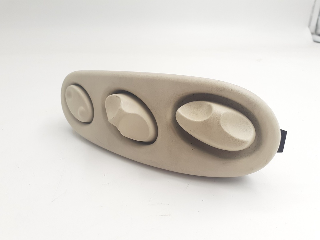 6 WAY SEAT SWITCH PACK JAGUAR XK8 LH IVORY LEFT SIDE PASSENGER CONTROL TRIM