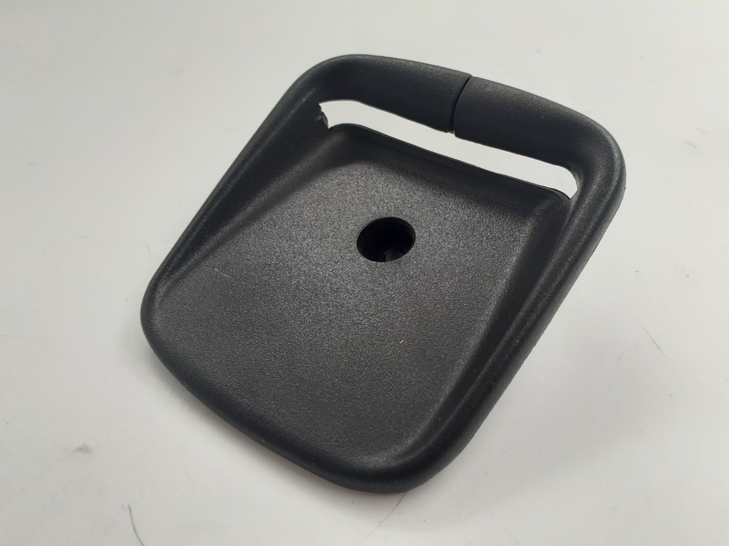 JAGUAR XK8 FRONT SEAT BELT ESCUTCHEON BLACK LEG TRIM OCCUPANCY RESTRAINTS