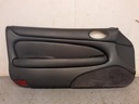 JAGUAR XK8 X100 CHARCOAL LEFT HAND DOOR CARD INTERIOR TRIM PANEL BLACK LEATHER