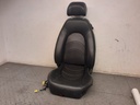 FRONT LEATHER LEFT PASSENGER SEAT JAGUAR 2000-2006 LATE XK8 XKR X100 BLACK USED