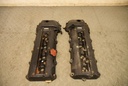 JAGUAR XK8 X308 4.0 LATE V8 VVT AJ27 CAMSHAFT CAM COVERS ENGINE HEAD ROCKER PAIR