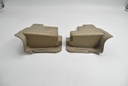JAGUAR XJ40 XJ6 XJ12 LEFT AND RIGHT FOOTWELL A POST FINISHER IN DOESKIN AEE