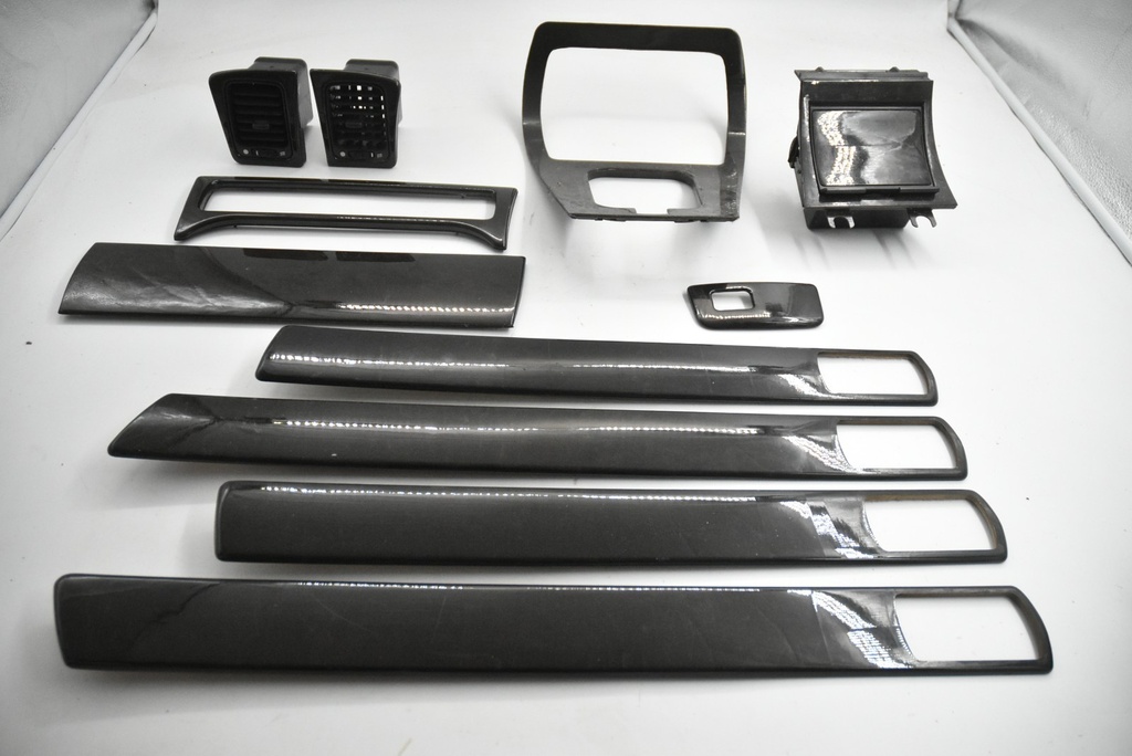 JAGUAR XJ6 XJ12 X300 BIRDS EYE MAPLE WOOD SET VENEER FASCIA DASH CAPPINGS SWB