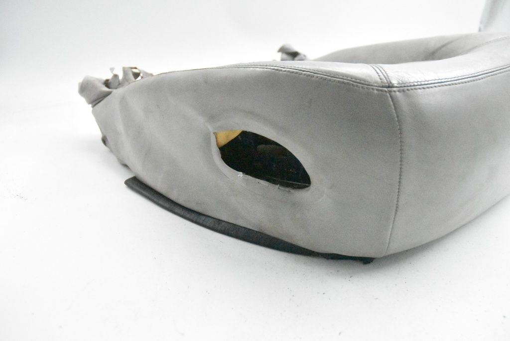 LOWER BOTTOM RIGHT SEAT COVER JAGUAR X308 NIMBUS GREY LFJ LEATHER FOAM DRIVERS