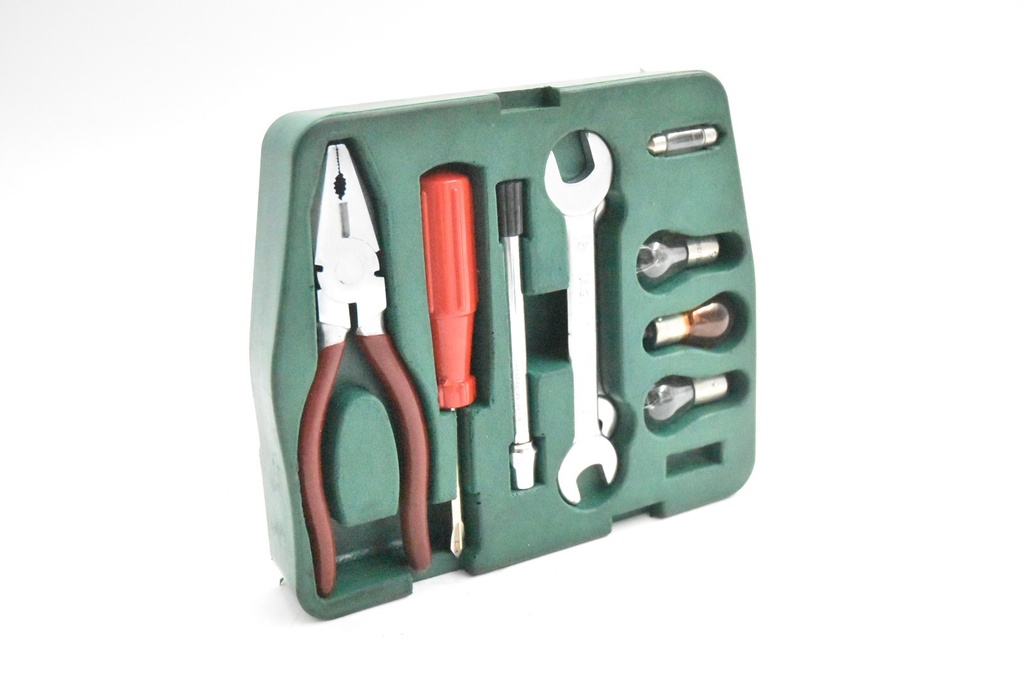 CLEAN JAGUAR XJ8 X308 BONNET TOOL KIT SPANNER SPARE SCREWDRIVER BULBS PLIERS