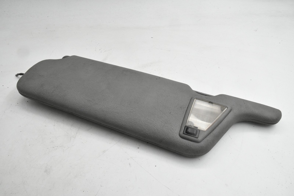 SUN VISOR JAGUAR XJS FACELIFT PASSENGER GREY RIGHT RH SUNVISOR MIRROR LIGHT