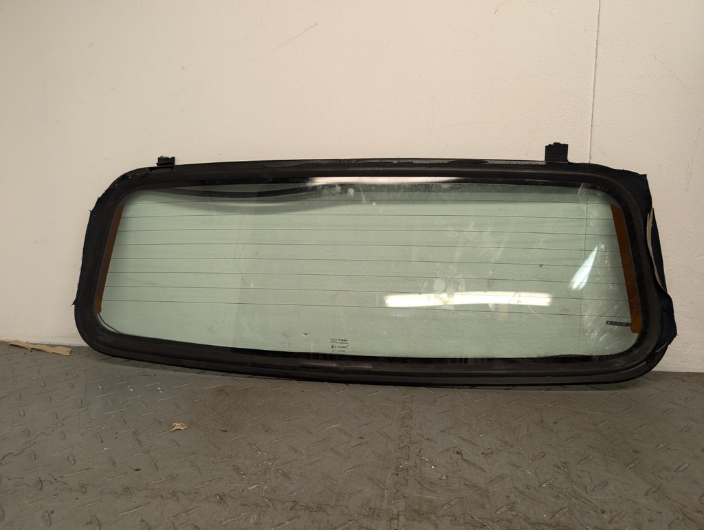 JAGUAR XJS FACELIFT CONVERTIBLE REAR HEATED GLASS WINDOW TRIPLEX TOUGHENED