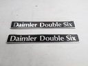 XJ40 XJ12 X300 XJ81 DAIMLER DOUBLE SIX V12 INLET MANIFOLD SCRIPT WRITING BADGE