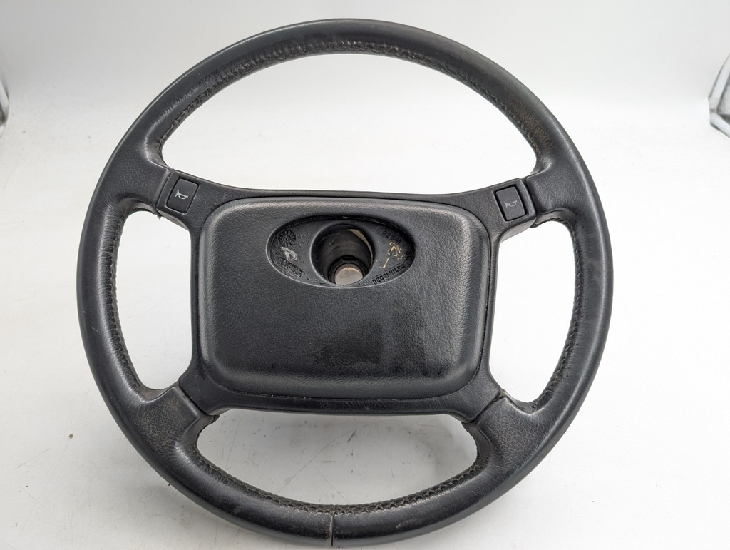 JAGUAR XJS SOFT FACE STEERING WHEEL SPORT BLACK LEATHER BEC21411LEG