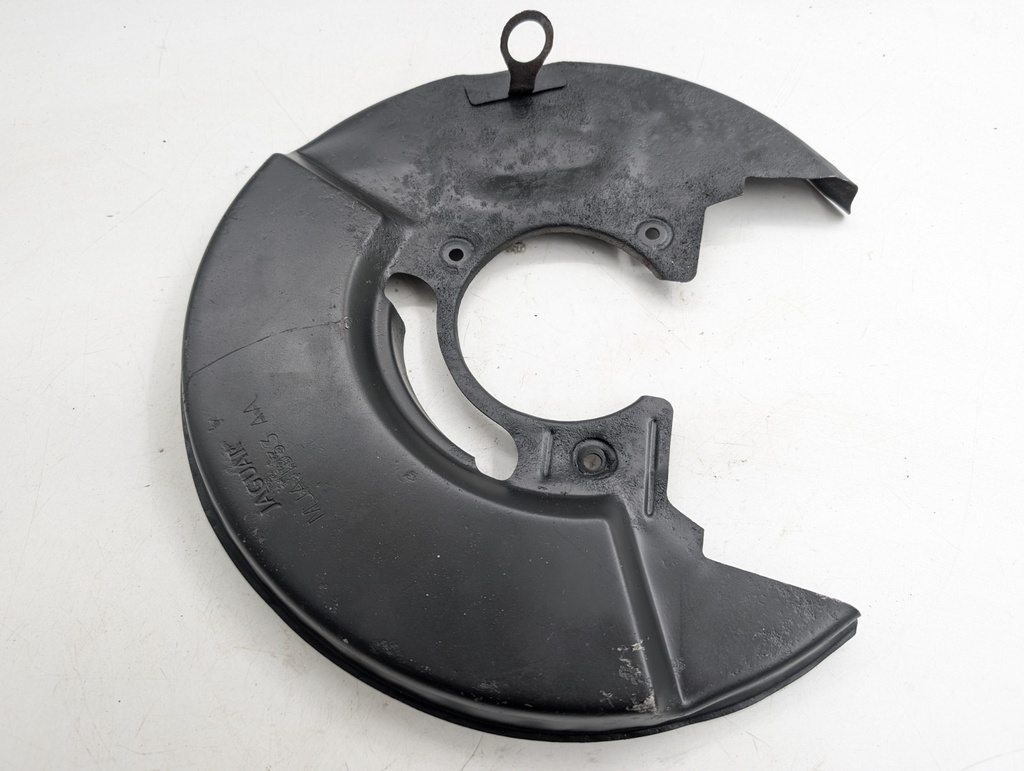 LEFT FRONT BRAKE DISC DUST SHIELD JAGUAR XJ8 X308 X100 XK8 BLACK SLASH GUARD