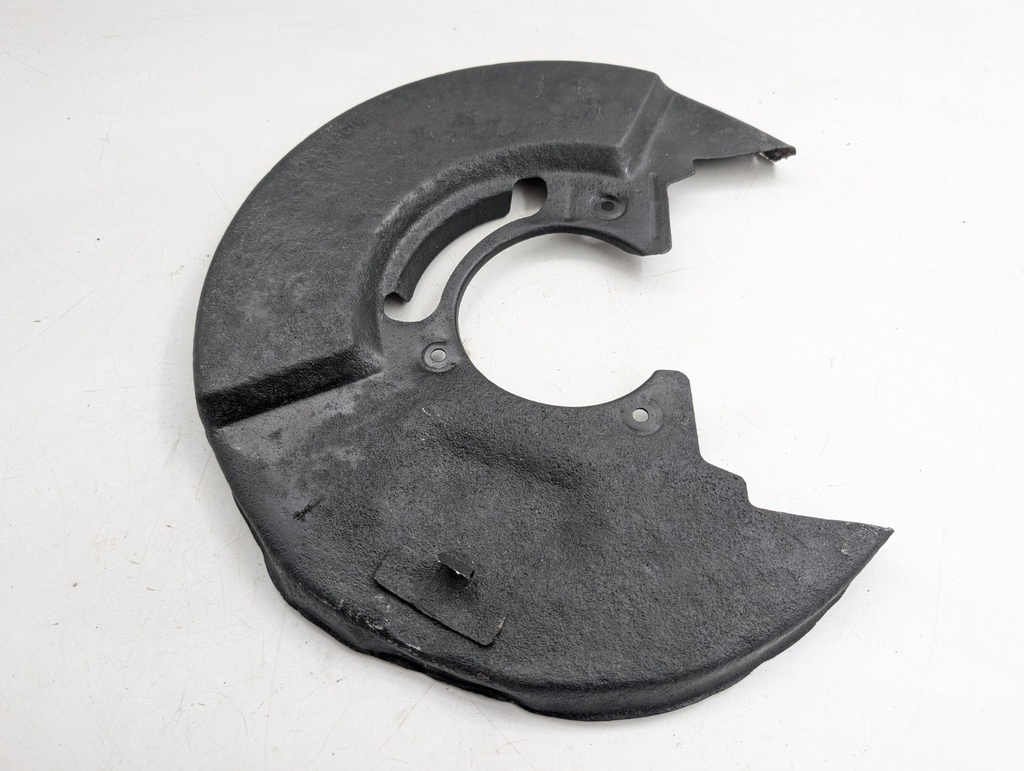 JAGUAR XJ8 X308 X100 XK8 V8 RIGHT FRONT BRAKE DISC DUST SHIELD METAL BLACK