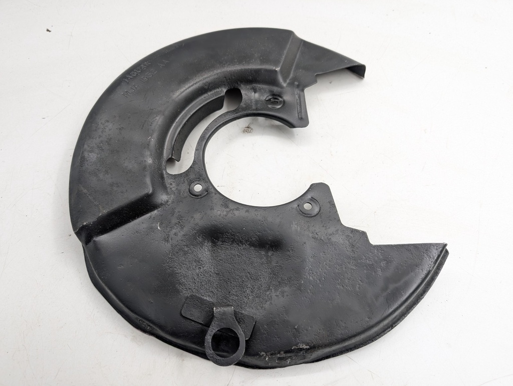 JAGUAR XJ8 X308 X100 XK8 V8 RIGHT FRONT BRAKE DISC DUST SHIELD METAL BLACK