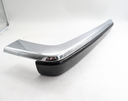 XJS REAR CORNER CHROME RIGHT SIDE DRIVERS SIDE SECTION BUMPER WITH BLADE RUBBER