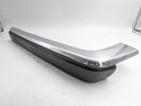 XJS REAR CORNER CHROME LEFT PASSENGER SIDE SECTION BUMPER WITH BLADE RUBBER