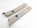 JAGUAR XJS COUPE PAIR B PILLAR TRIM DOESKIN LEATHER B POST INTERIOR