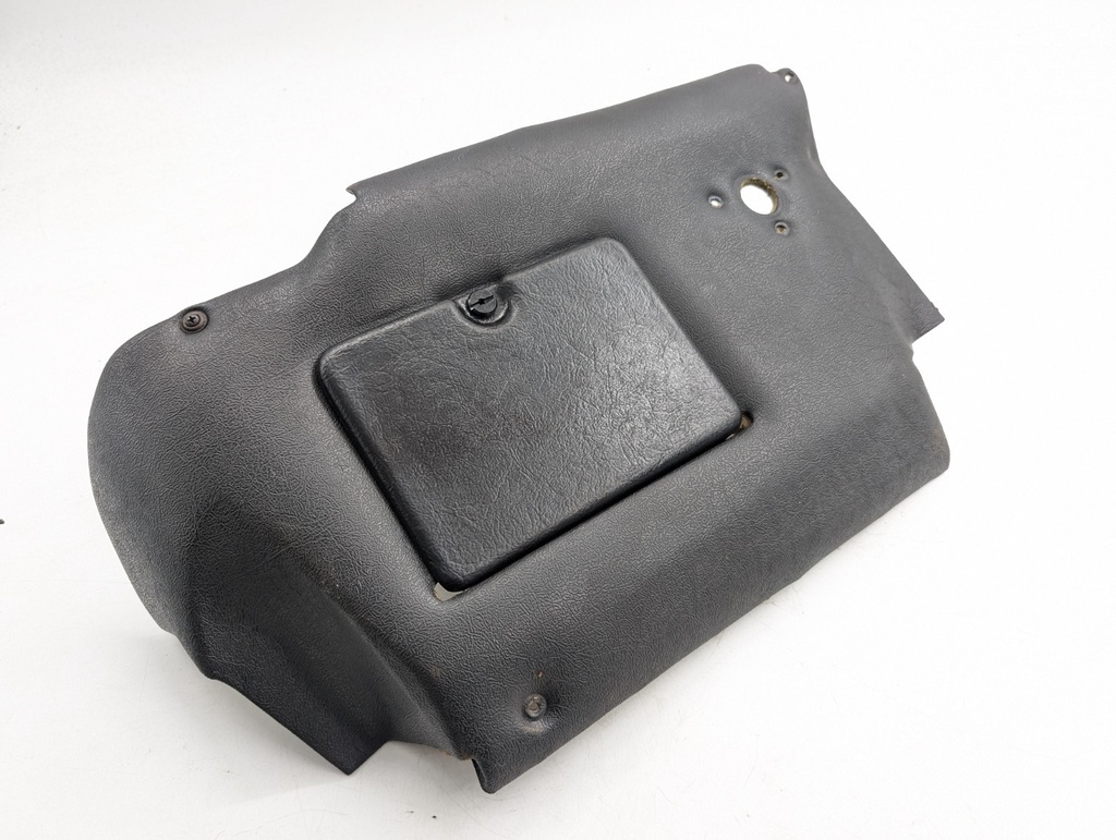 JAGUAR XJS FACELIFT LHD UNDER DASH PANEL CHARCOAL KNEE BOLSTER COVER INTERIOR