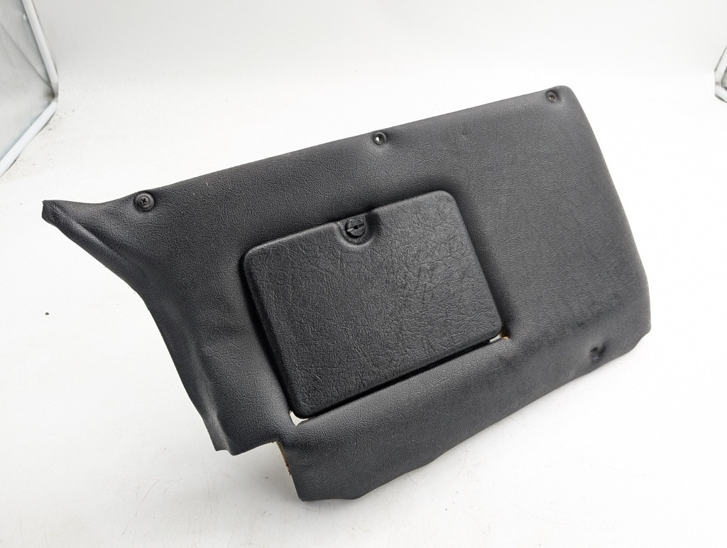 JAGUAR LHD XJS UNDER DASH PANEL BLACK LEATHER COVERS TRIM PANEL FUSEBOX INTERIOR