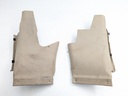 JAGUAR LHD XJS FOOTWELL KICK PLATE TRIM INTERNAL FINISHER COVERS DOESKIN AEE