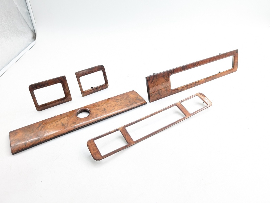WOOD SET CAPPINGS XJS FACELIFT RHD FACIA DASH PANEL TRIP STRIP VENEER INTERIOR