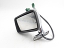 WING DOOR MIRROR JAGUAR XJS FACELIFT LEFT SIDE PASSENGER N/S CHROME GREEN PLUGS