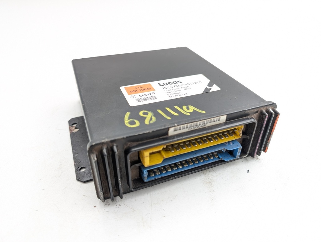 LUCAS DBC10645 4.0L ECU JAGUAR XJ40 ENGINE INJECTION CONTROL MODULE 80317B 15 CU