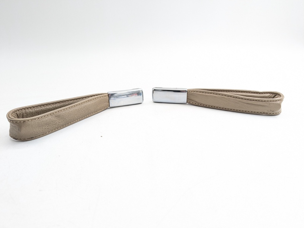 REAR GRAB HANDLES JAGUAR XJ40 XJ6 XJ12 DOESKIN INTERIOR HEADLINING