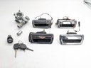 LOCK SET EARLY JAGUAR XJ40 XJ6 XJ12 FLAT KEY DOOR BOOT BARREL AND GLOVEBOX LOCKS