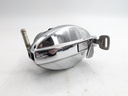 Jaguar XJS CONVERTIBLE CHROME FUEL DOOR GAS CAP DOOR WITH KEY