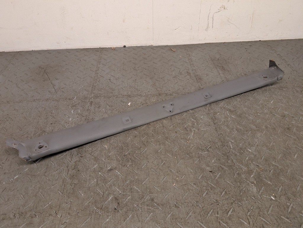 JAGUAR XJS CONVERTIBLE CENTER HOOD TOP RAIL HEADER LEATHER COVER SAVILLE TRIM