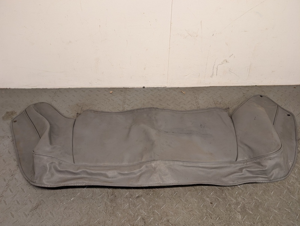 JAGUAR XJS FACELIFT CONVERTIBLE LEATHER TONNEAU COVER SAVILLE GREY HOOD SHIELD