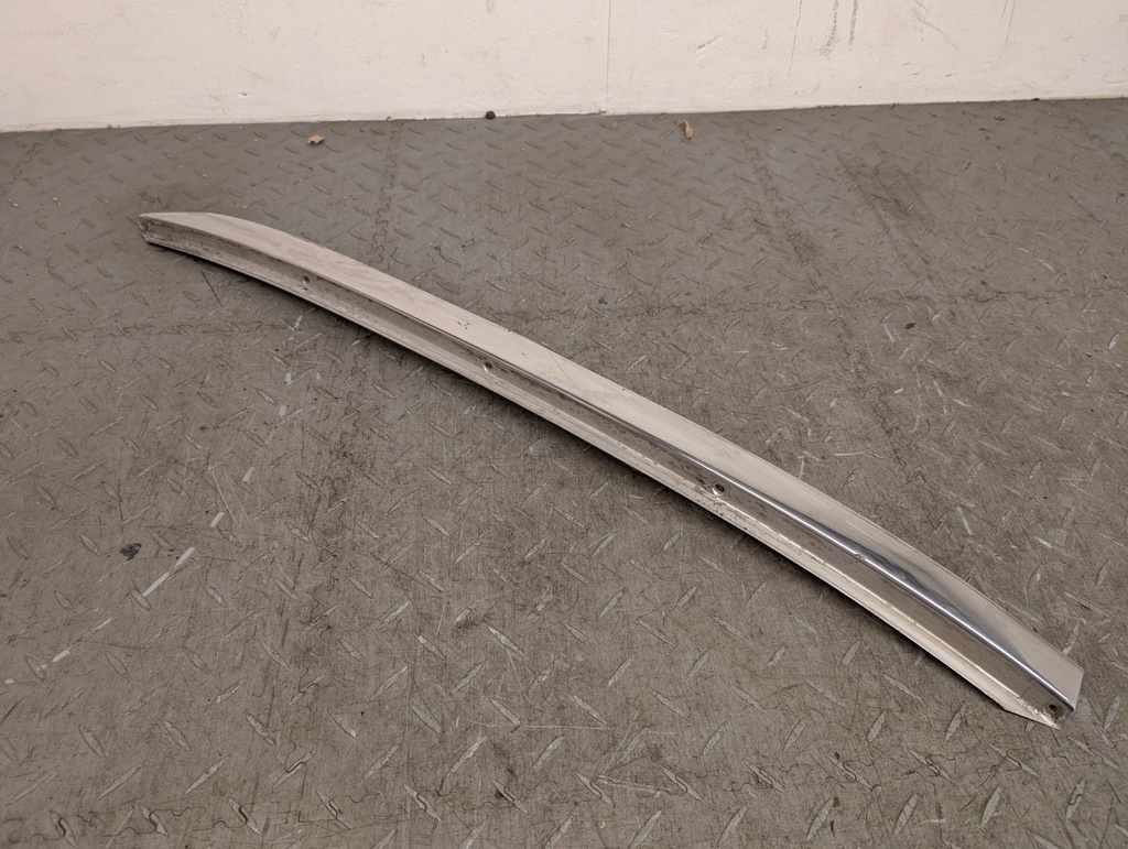 Jaguar XJS CONVERTIBLE WINDOW TOP CHROME TRIM STRIP BRIGHT FINISHER BEC23222