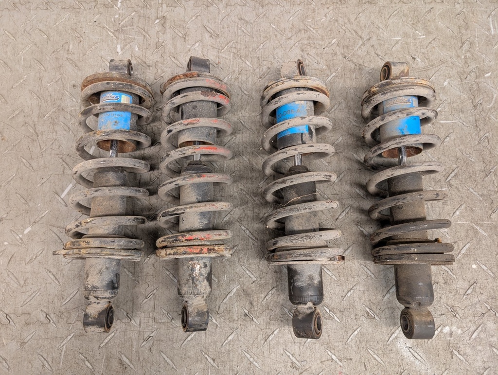 JAGUAR XJS XJ6 XJ12 4 V12 REAR SHOCKS ABSORBER DAMPER SPRING BOGE CAC9091