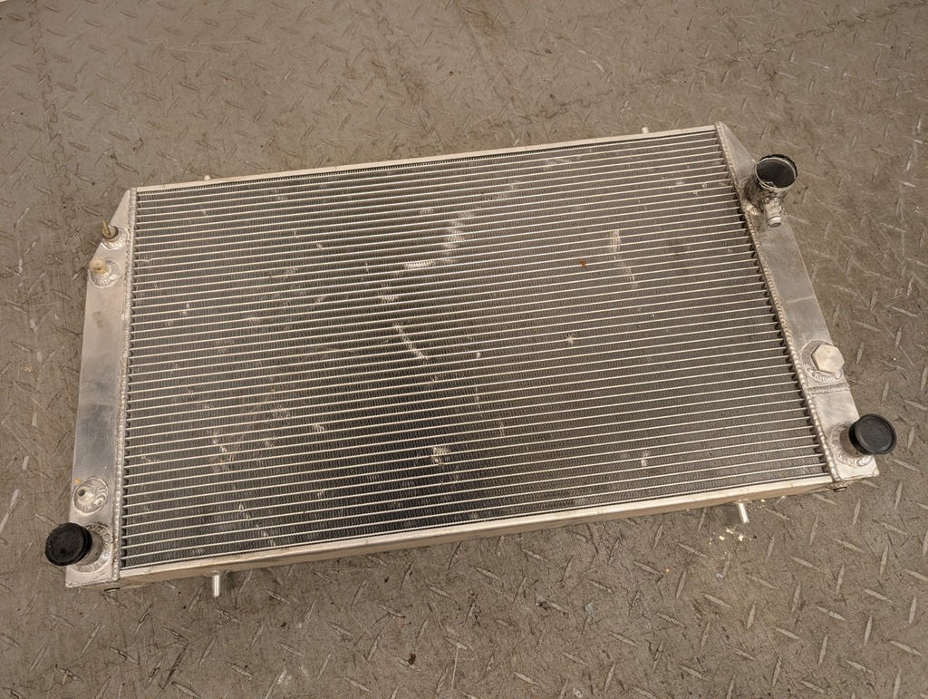 JAGUAR V12 XJS XJ12 5.3 ENGINE WATER COOLING RADIATOR AFTERMARKET ALUMINIUM