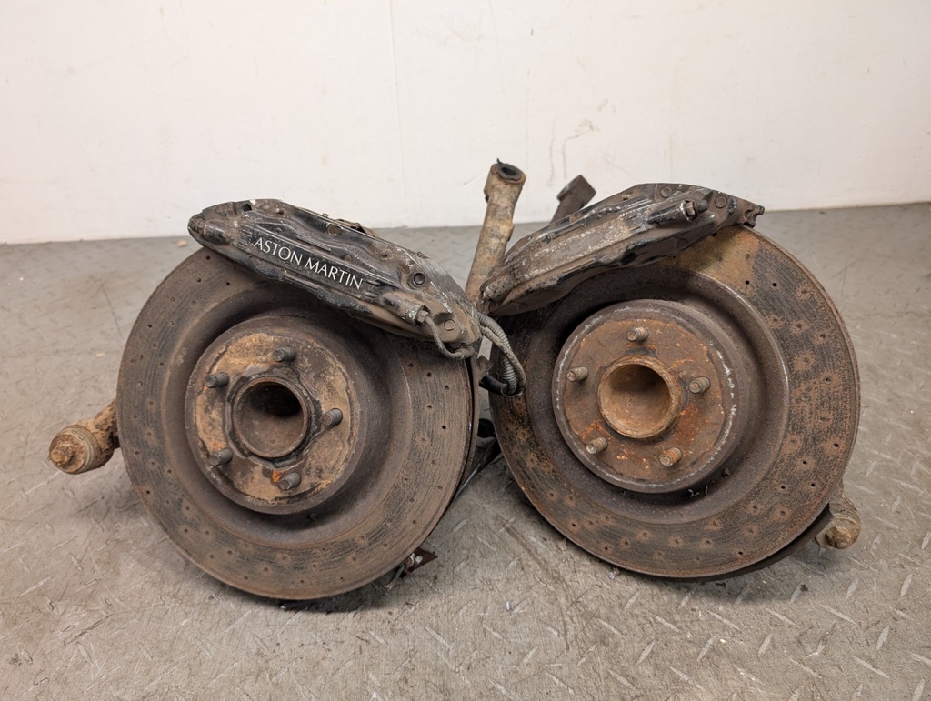 JAGUAR XJS XJ6 XJ12 BIG BRAKE UPGRADE ASTON MARTIN DB7 FRONT ARMS HUBS CALIPERS