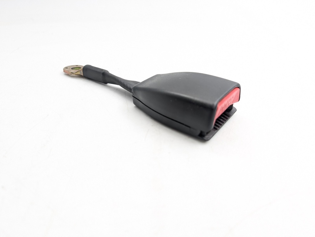 JAGUAR XJS FACELIFT FRONT LEFT LH BLACK PASSENGER SEAT BELT BUCKLE CLIP BUTTON