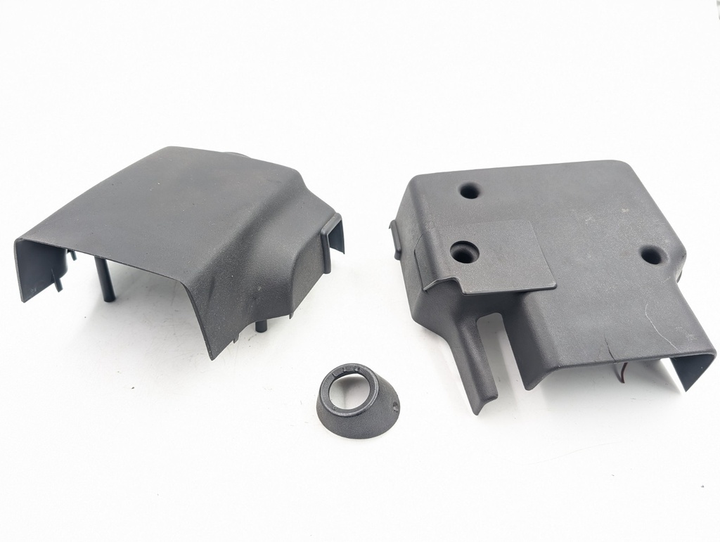 JAGUAR XJS UPPER AND LOWER STEERING COLUMN COWL FINISHER COVER BEC21349 BEC21350