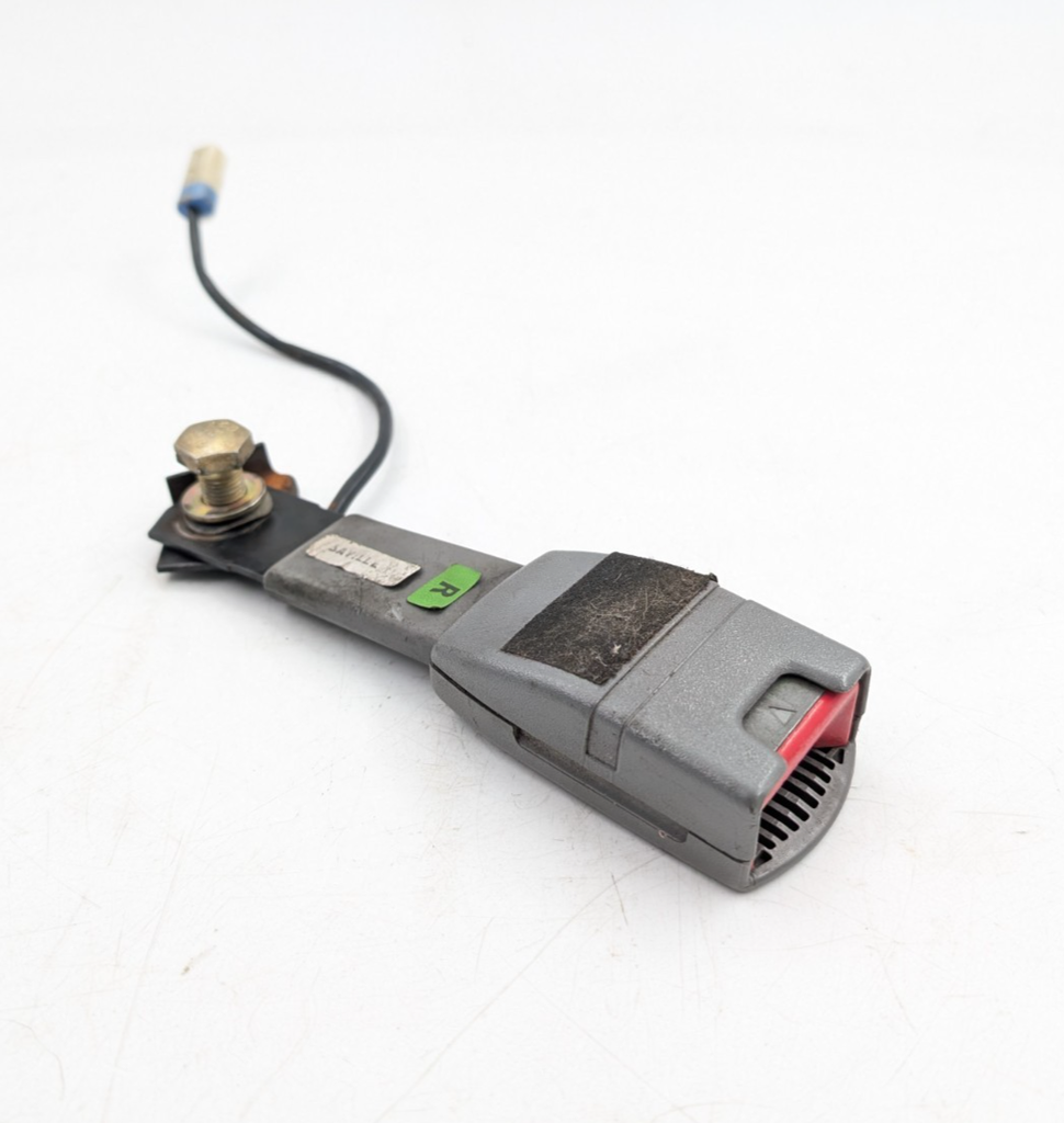 SEAT BELT BUCKLE JAGUAR XJS FACELIFT FRONT RIGHT RH DRIVERS STALK BEC11146LDY