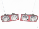 SET TWIN HEADLIGHTS FOR JAGUAR XJ40 XJ6 PAIR OF FRONT HEADLAMPS AND SURROUNDS