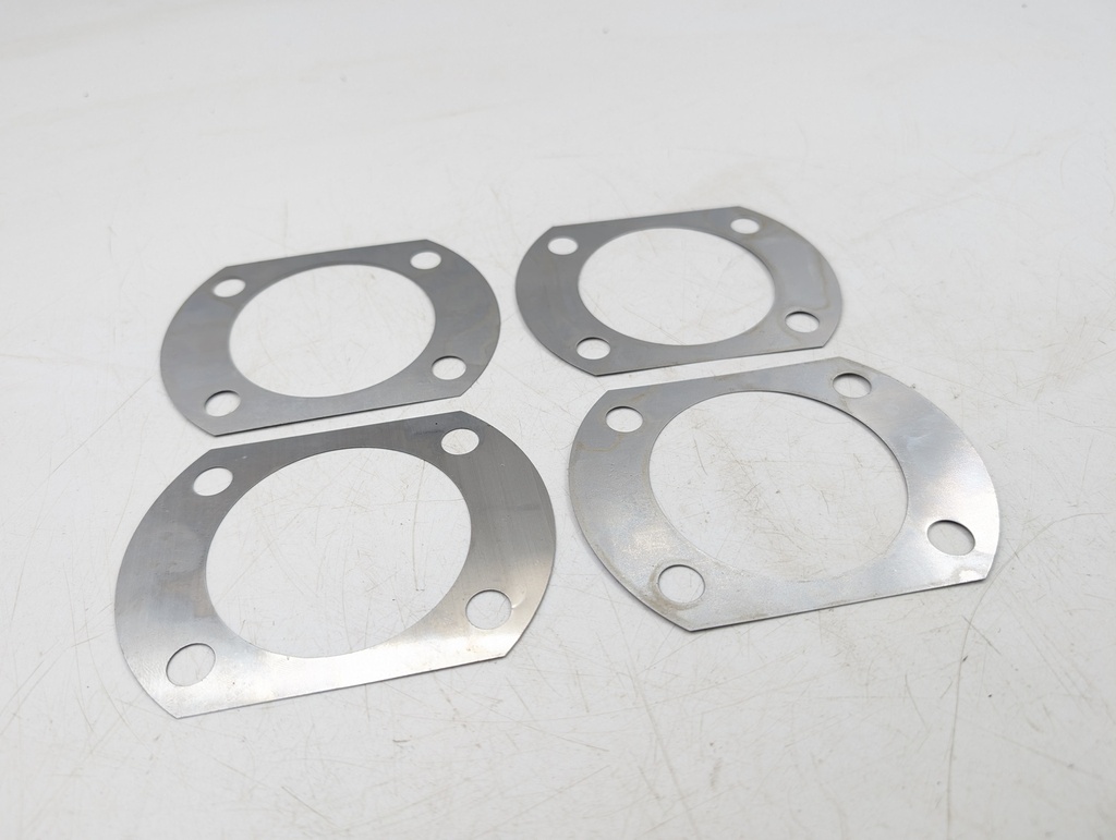 SET OF 4 BRAKE DISC/ CAMBER ADJUSTMENT SHIM 0.010" XJS ETYPE XJ