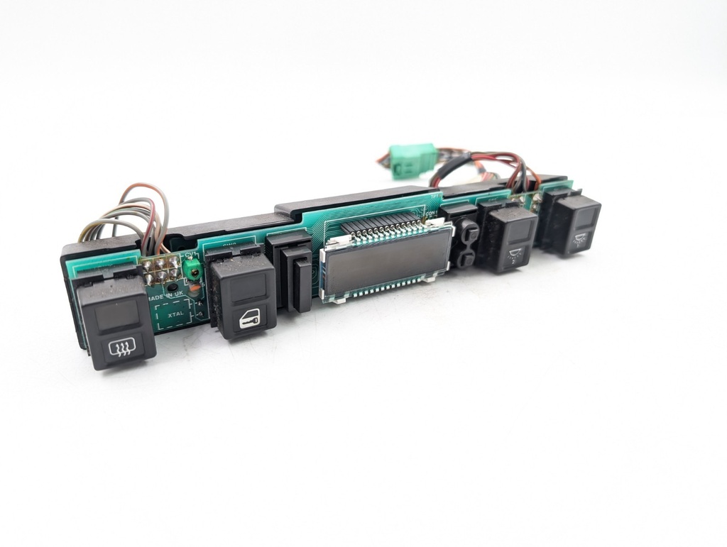 SWITCHPACK JAGUAR XJ40 XJ6 CLOCK MODULE FASCIA CONTROL PANEL DISPLAY DBC6161