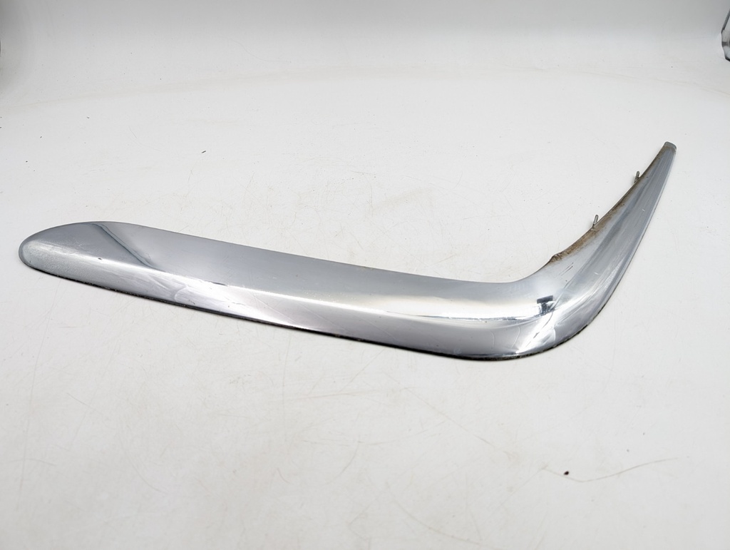JAGUAR XJ8 X308 XJR FRONT LEFT NEARSIDE CORNER BUMPER CHROME TRIM BLADE COVER