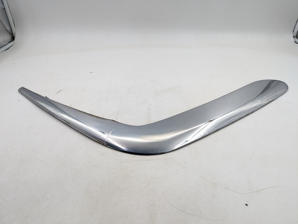 JAGUAR XJ8 X308 XJR FRONT RIGHT OFFSIDE CORNER BUMPER CHROME TRIM BLADE COVER