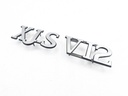 JAGUAR XJS V12 HE BOOT LID REAR TAILGATE BADGE EMBLEM COUPE BACK ORIGINAL