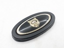JAGUAR XJS FACELIFT SOFT FACE STEERING CENTRE BADGE AND CARRIER CBC8065