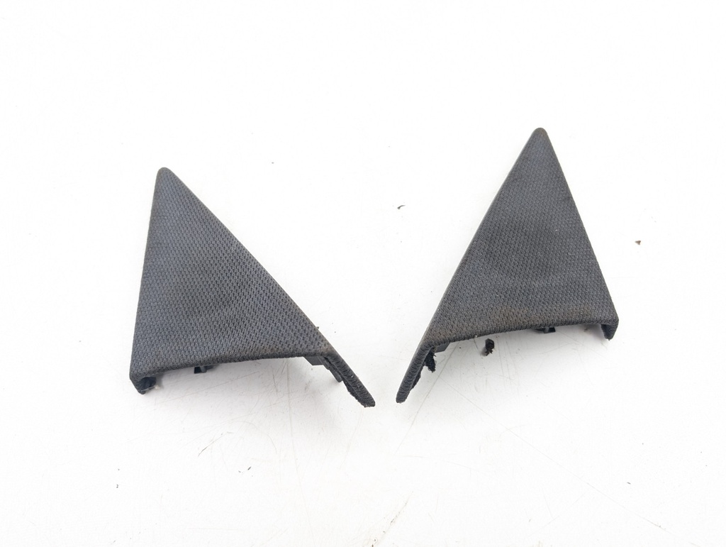 DOOR SPEAKER FABRIC COVER JAGUAR XK8 X100 TWEETER CORNER TRIANGLE PAIR TWEETER
