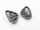 PAIR OF DEMISTER GRILLE JAGUAR XK8 X100 LEFT AND RIGHT DASHBOARD VENTS SABLE AEK