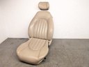 FRONT LEATHER LEFT PASSENGER SEAT JAGUAR 2000-2006 LATE XK8 XKR X100 CAHMERE