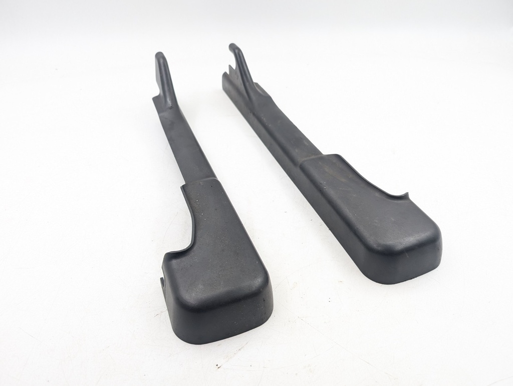 JAGUAR X100 XK8 FRONT SEAT SIDE COVER PLASTIC TRIM GJE4751AB GJE4750AB BLACK