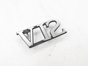 JAGUAR XJS V12 HE BOOT LID REAR TAILGATE BADGE EMBLEM COUPE BACK ORIGINAL